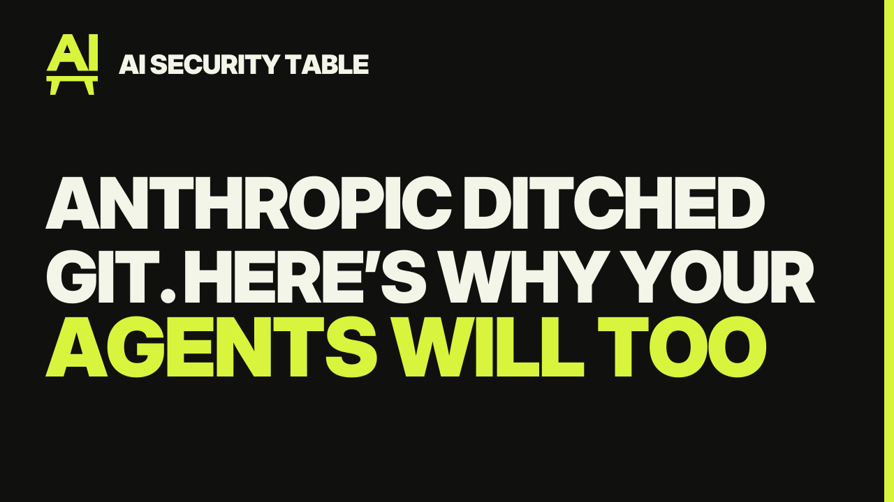 Episode title image: Anthropic Ditched Git. Here’s Why Your Agents Will Too